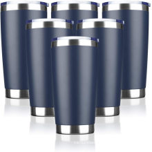 20oz Reusable Metal Travel Coffee Mug vacuum tumbler stainless steel personalized  power coating tumbler Cup